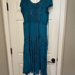 Sakkas Marigold Fairy Dress Teal